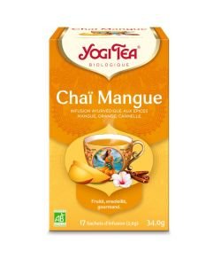 Chaï mangue BIO, 17 sachets